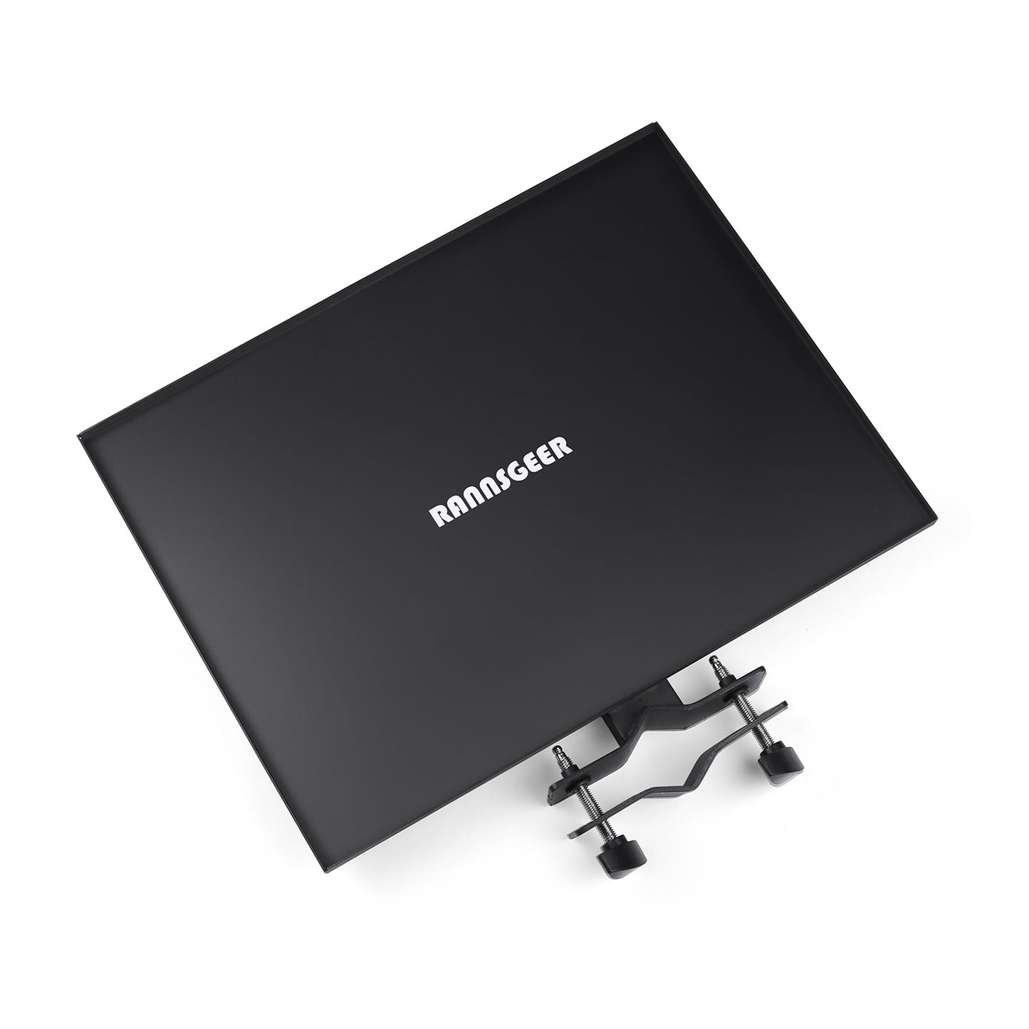 Rannsgeer Heavy Duty Steel Tray - Universal Mount for TV Stands, Carts & Speaker Stands RST104/RST105/RST106/RST502/RST506