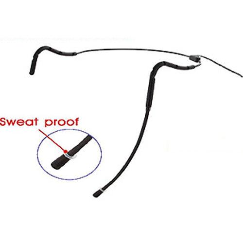 AV-Jefes AVL623B-ST Black Color Headset Microphone with Stereo Connector