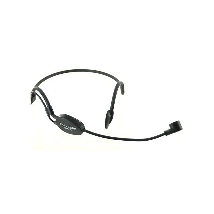 Rannsgeer UHF R288UF 4-Channel Headband Headset & Lapel Wireless Microphone