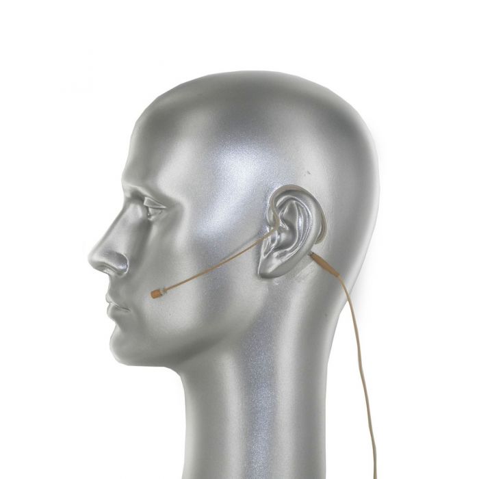 Rannsgeer UHF R288-630KD 4-Channel Kid Tan Color Mini Headset Wireless Microphone for Kids