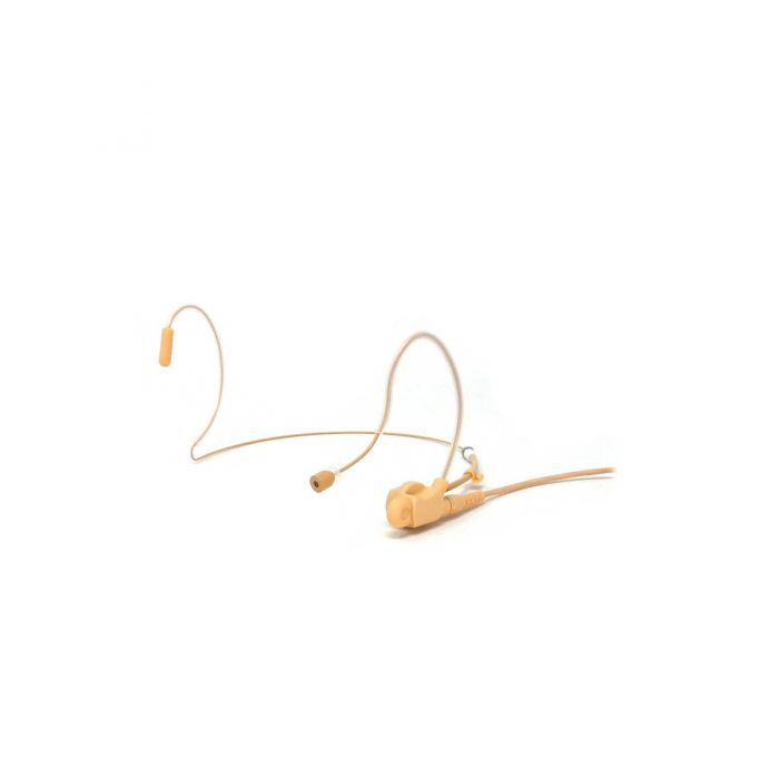 AV-JEFES AVL670SDT-SH4 Tan Color Short Boom Mini Headset Microphone with Frame for Shure