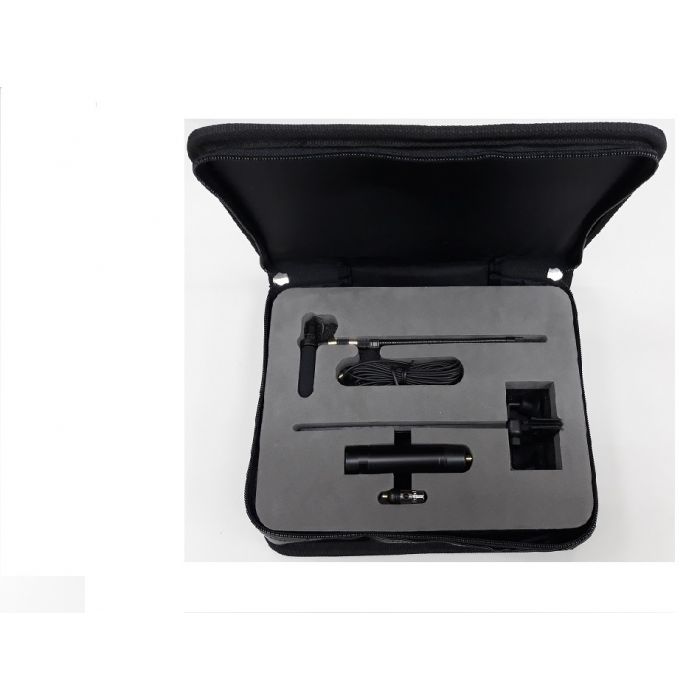 AV-JEFES PMM19B-SH4-VL Violin Clip-On Musical Instrument Microphone for Shure Wireless Microphone and Phantom Power Input