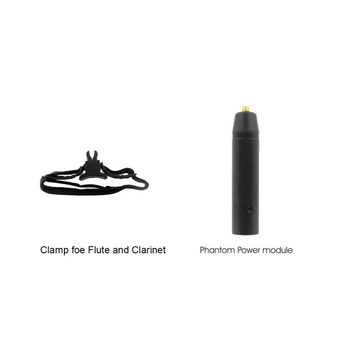 Rannsgeer PMMB19 Clarinet/Flute Clip-On Musical Instrument Microphone