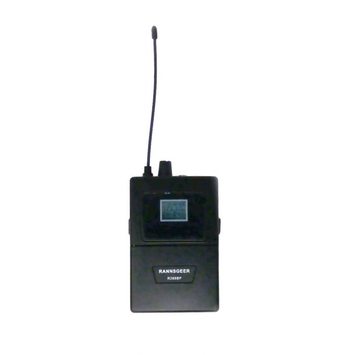 Rannsgeer UHF R288-630PK 4-Channel Pink Color Mini Headset Wireless Microphone