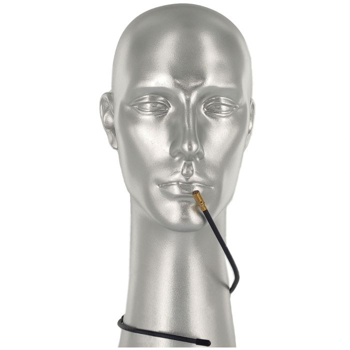 Rannsgeer Lightweight Gooseneck Bendable Collar Neck Microphone for Harmonica Flute (for Sennheiser)