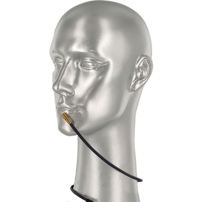 Rannsgeer Lightweight Gooseneck Bendable Collar Neck Microphone for Harmonica Flute (for Shure)