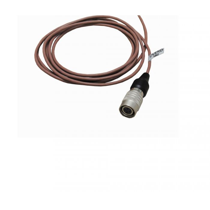 DC_CC-H4P Cocoa Color Replacement Detach Cable Audio-Technica Connector for VL636, UVS70D & VL637D Headset Microphone