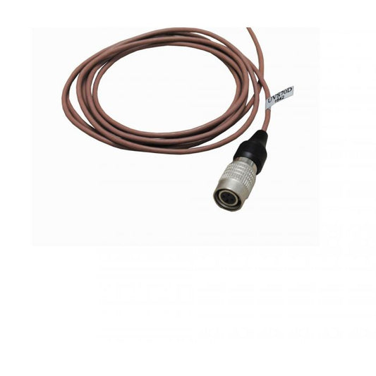 DC_CC-H4P Cocoa Color Replacement Detach Cable Audio-Technica Connector for VL636, UVS70D & VL637D Headset Microphone