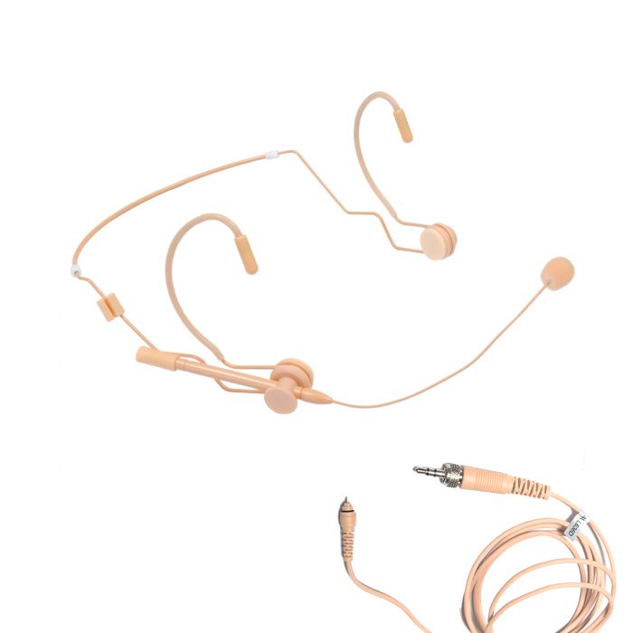 AV-JEFES AVL637D-35 Mini Headset Microphone with Detachable Cable for Sennheiser