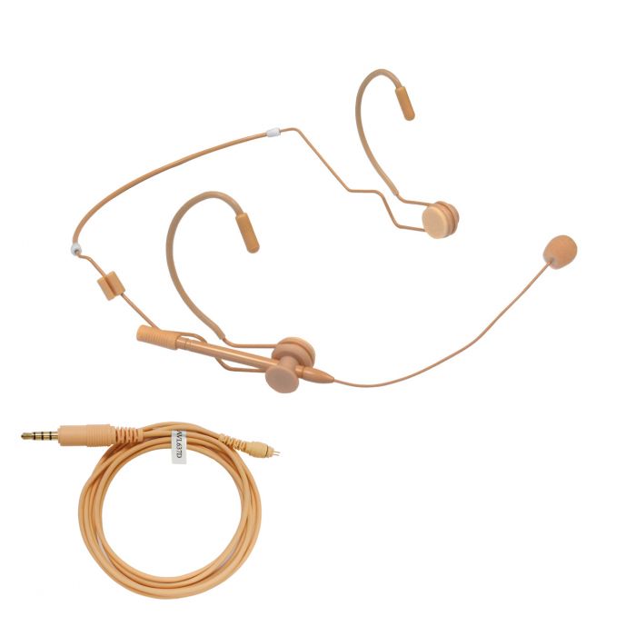 AV-JEFES VL637D-35TRRS Headset Microphone with Detachable Cable for iPhone