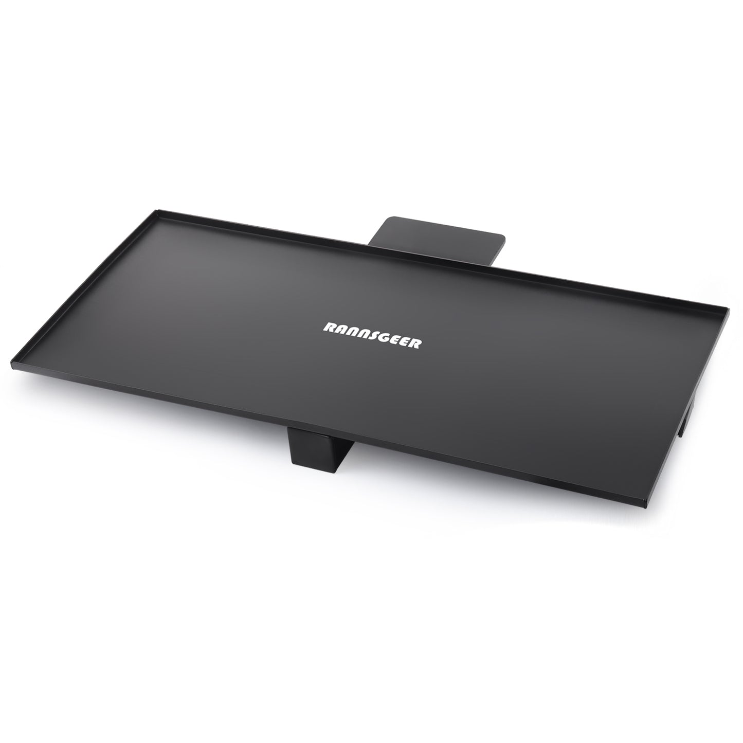 Rannsgeer Heavy Duty Clamp-On Desk Extender Tray - Ergonomic Table Extension for Home & Office (2 Sizes)