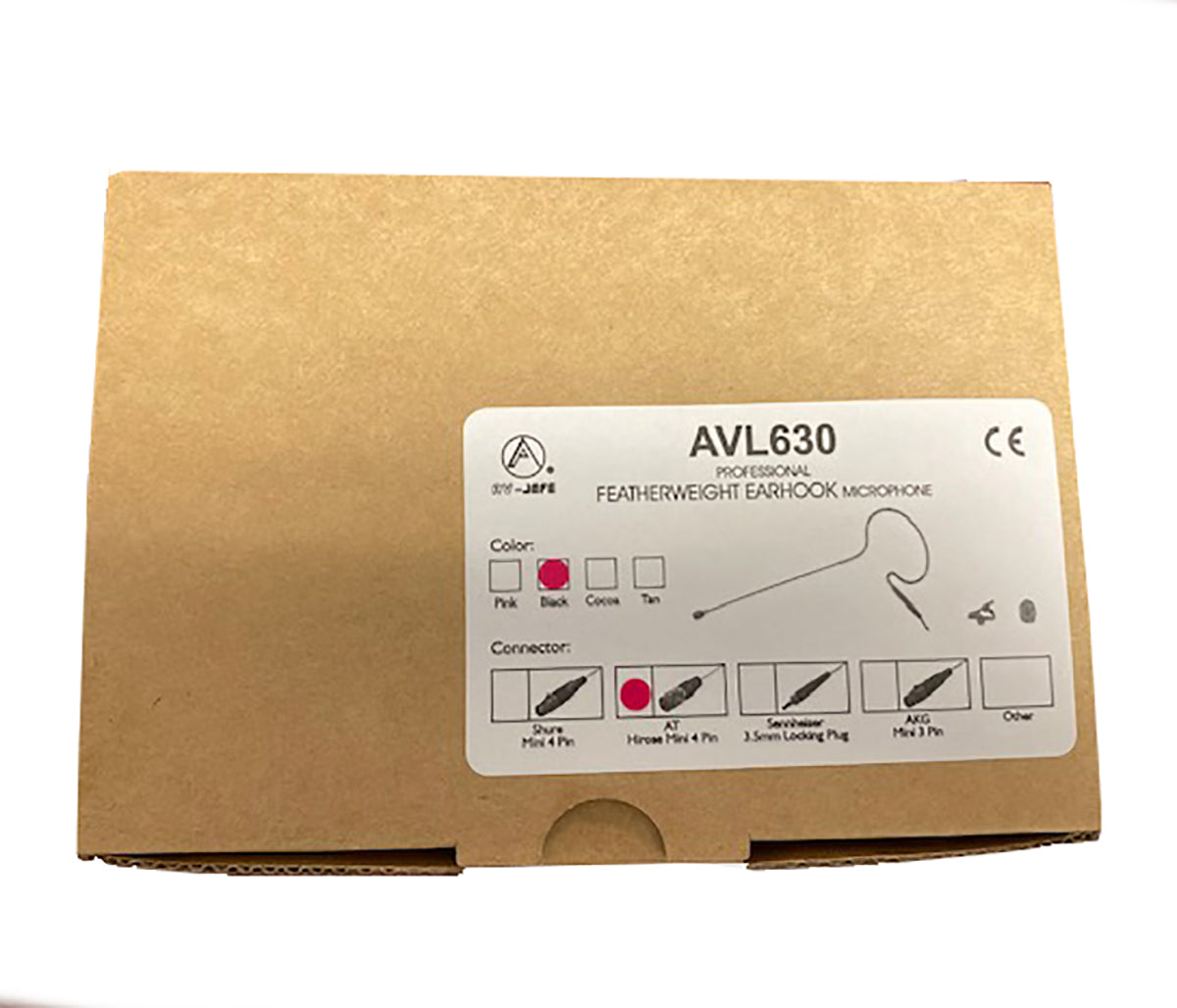 AVJEFES AVL630-SH4 Tan Color Mini Headset Microphone for Shure