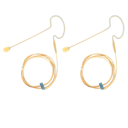 Rannsgeer AVL630R-SH4-P2 Earhook Headset Microphone for Shure Wireless (2-Pack)