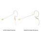 Rannsgeer Mini Headset Microphone Replacement Earhook Headset Mic for Audio Technica Wireless System