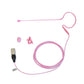 Rannsgeer Mini Headset Microphone Replacement Earhook Headset Mic for Audio Technica Wireless System
