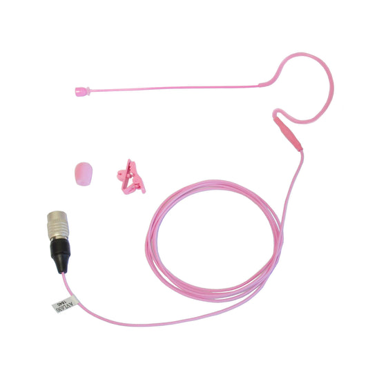 AVJEFES AVL630PK-H4P Mini Headset Microphone for Audio Technica (Pink Color)