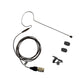 Rannsgeer Mini Headset Microphone Replacement Earhook Headset Mic for Audio Technica Wireless System