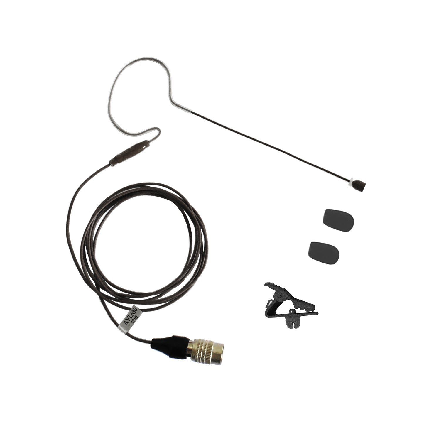 Rannsgeer Mini Headset Microphone Replacement Earhook Headset Mic for Audio Technica Wireless System