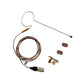 Rannsgeer Mini Headset Microphone Replacement Earhook Headset Mic for Audio Technica Wireless System