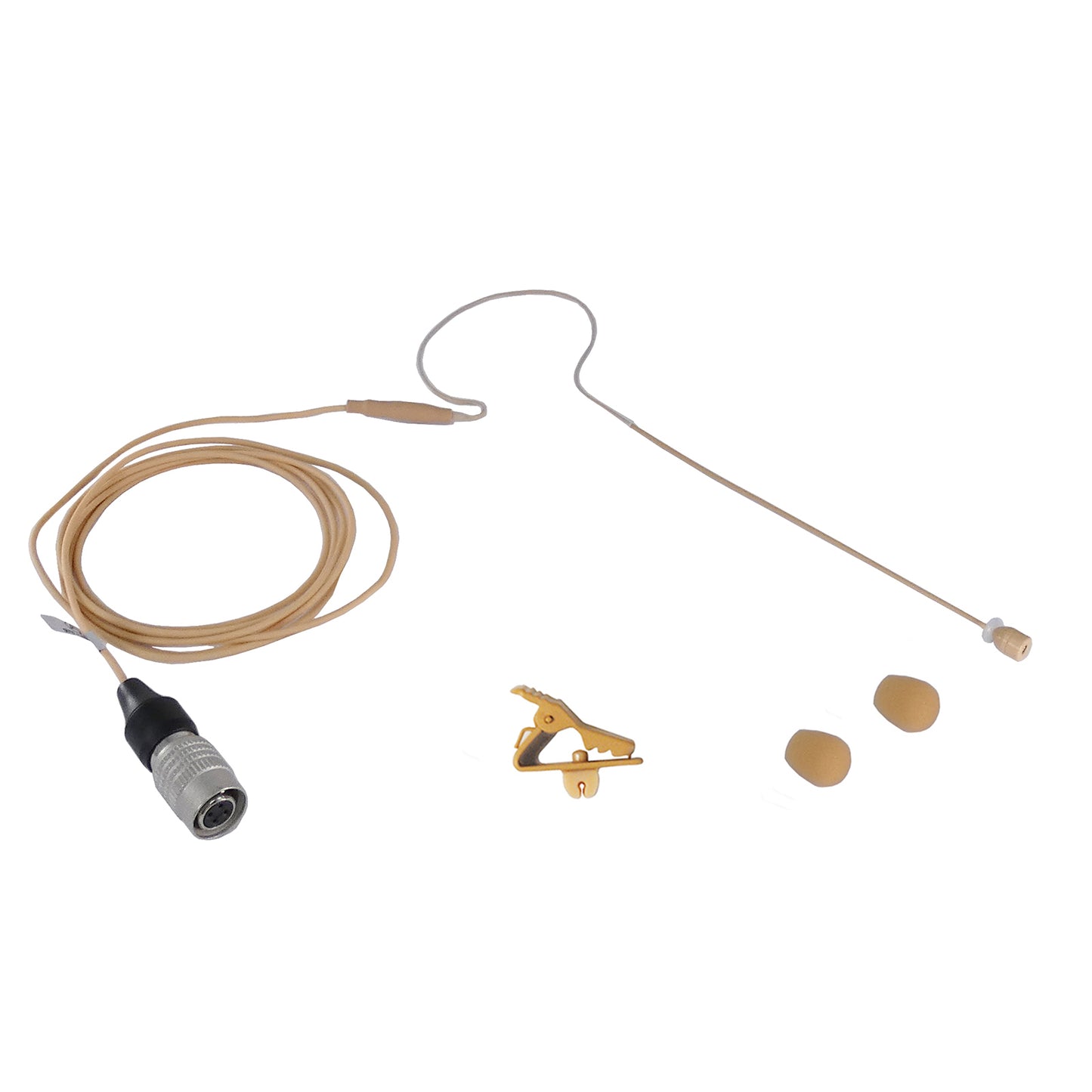 Rannsgeer Mini Headset Microphone Replacement Earhook Headset Mic for Audio Technica Wireless System