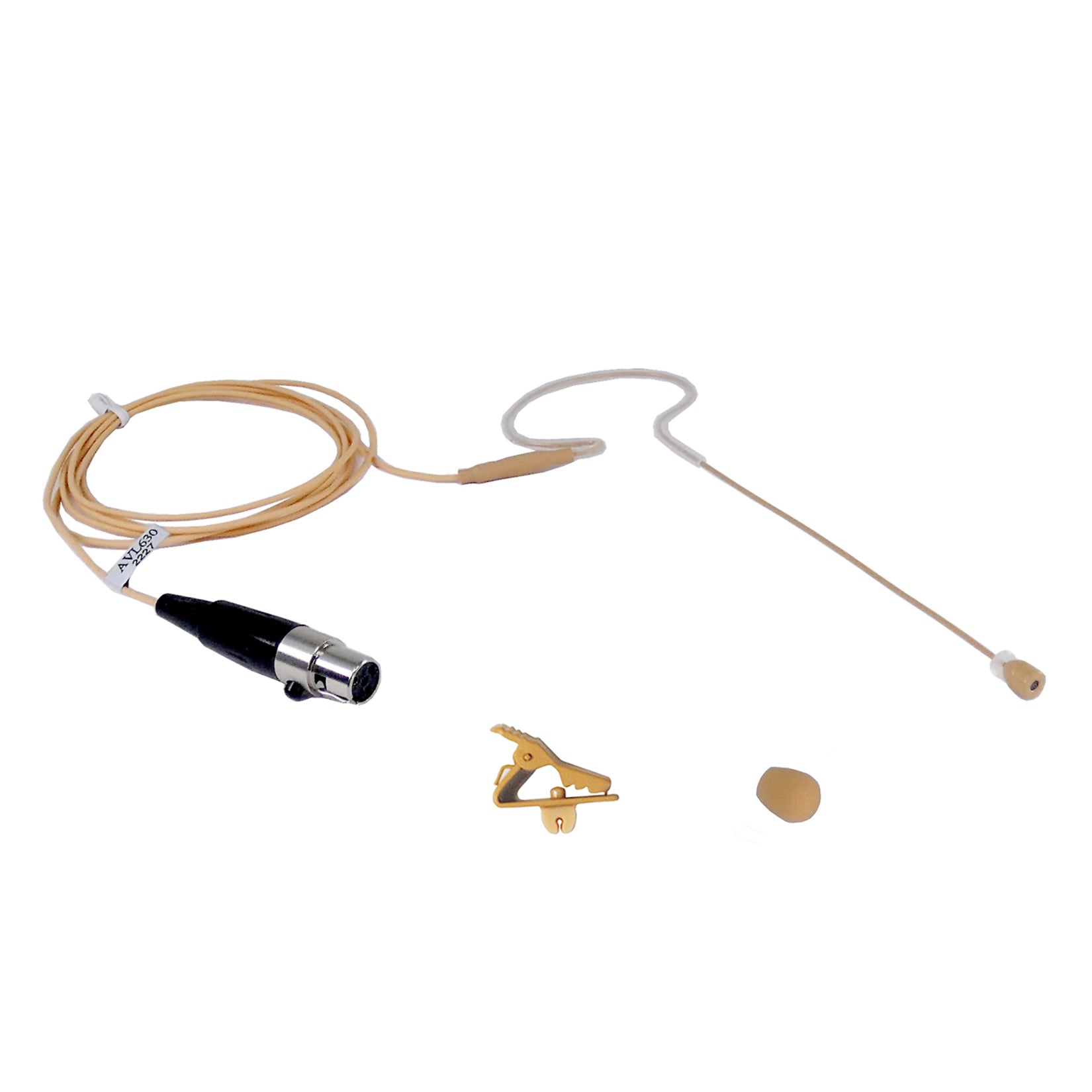 Mini 4-pin Lavalier Mic AV Jefes Mini Headset Microphone (Cocoa) For ...