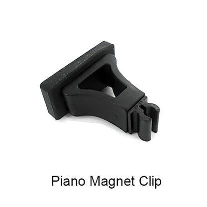 Rannsgeer PMMB19 Piano Mic with Magnetic Base & Rechargeable 48V Phantom Power | XLR Condenser Microphone