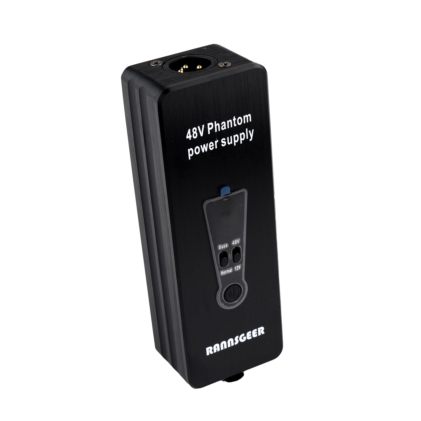 Rannsgeer Professional Instrument Microphone for Guitar with Rechargeable External 48V Phantom Power Supply for Recording and Performance