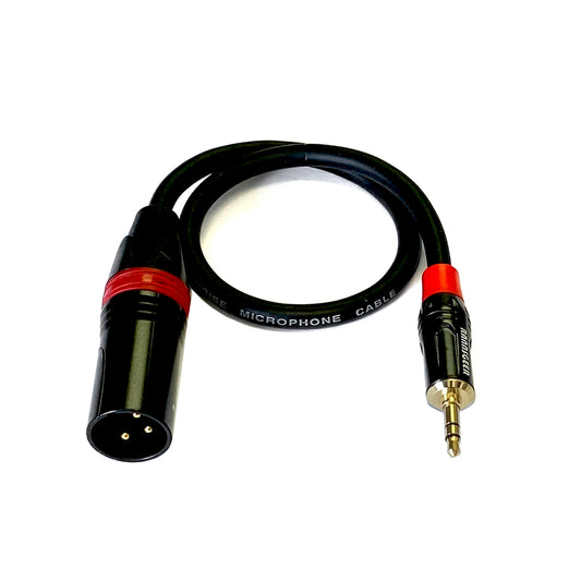 Rannsgeer 3.5mm (1/8") TRS to XLR Male Balanced Audio Patch Cable