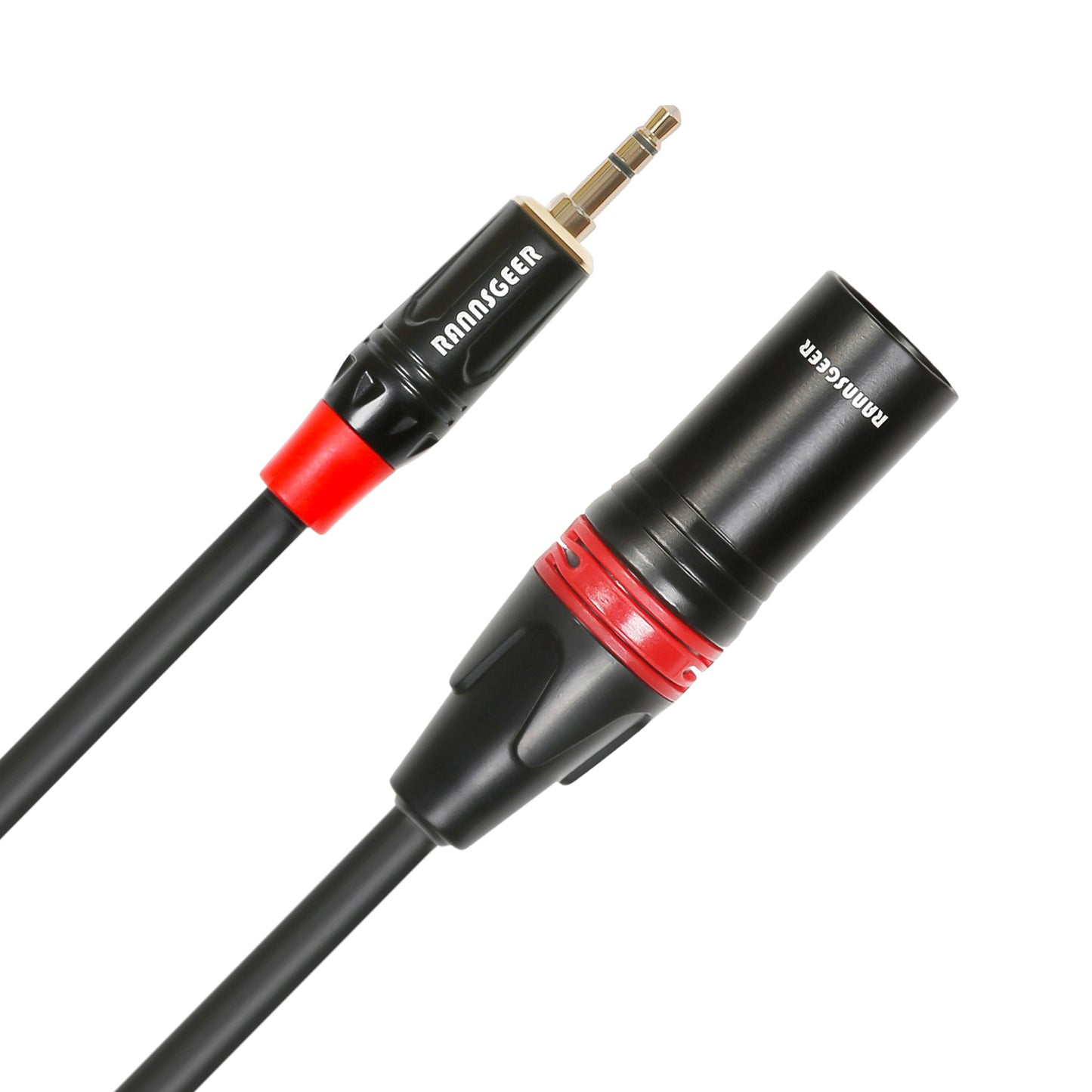 Rannsgeer 3.5mm (1/8") TRS to XLR Male Balanced Audio Patch Cable