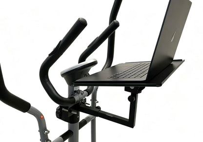 Rannsgeer RHT603 Adjustable Laptop Tray | 360° Swivel & Tilt Mount for Speaker Stands & Treadmills (11x16")