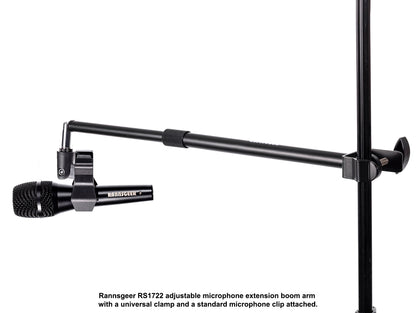 Microphone Extension Boom Arm for Stands | 11-18" Adjustable (RS1725)