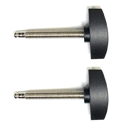 Rannsgeer replacement knob thumb screws 2-pack, M8 x 52mm