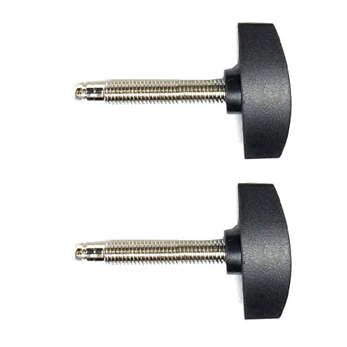 Rannsgeer 2-Pack Replacement Short Thumb Screws for Microphone Trays