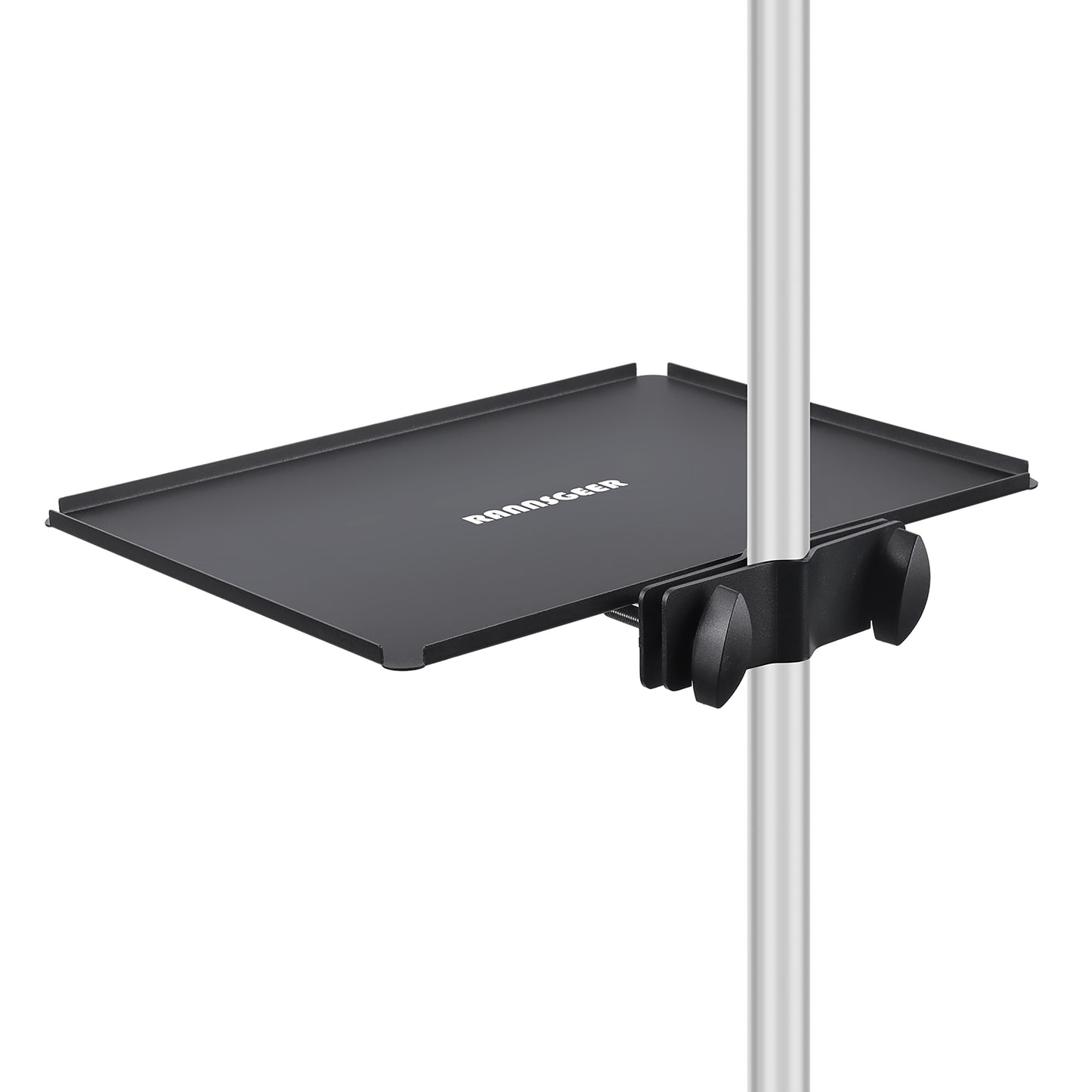 Rannsgeer RST506-P2 2-Pack Heavy Duty Steel Tray for TV Stands & Speaker Mounts