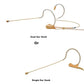 U-Voice UVS70DTF-SH4 Tan Color Mini Headset Microphone with Frame for Shure