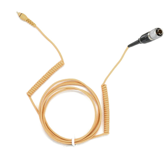 DC-cH4P Replacement Detach Cable Audio Technica cH4P Connector for Rannsgeer UVS70DR, UVG20R, U-Voice UVS70D Headset Microphone