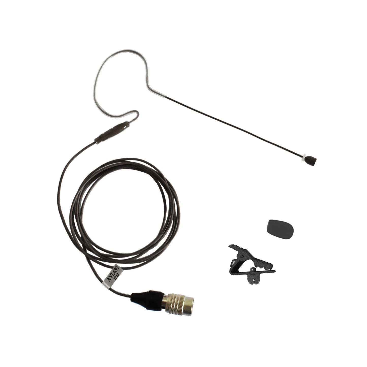 AVJEFES AVL630B-H4P Mini Headset Microphone for Audio Technica (Black Color)