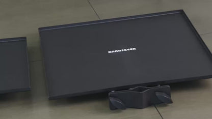 Rannsgeer Heavy Duty Steel Tray - Universal Mount for TV Stands, Carts & Speaker Stands RST104/RST105/RST106/RST502/RST506