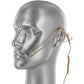 U-Voice UVG20 Tan Color Headset Microphone with Straight Detachable Cable for Audio Technica (Straight Cable)