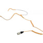 U-Voice UVG20 Tan Color Headset Microphone with Coiled Detachable Cable for Audio Technica