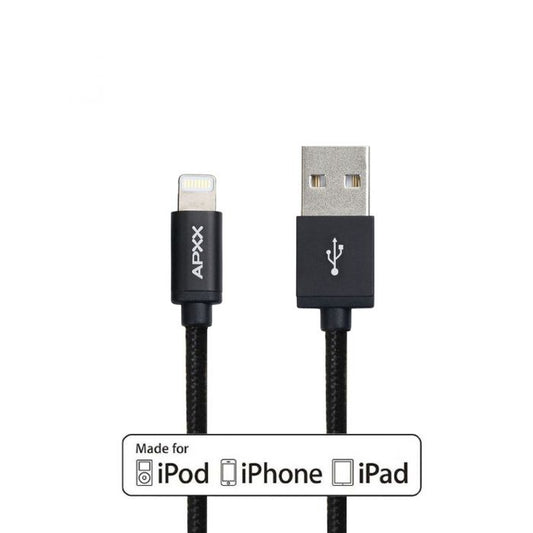 APXX [Apple MFI Certified] 3 Ft 8-Pin Lightning Cable AL203S