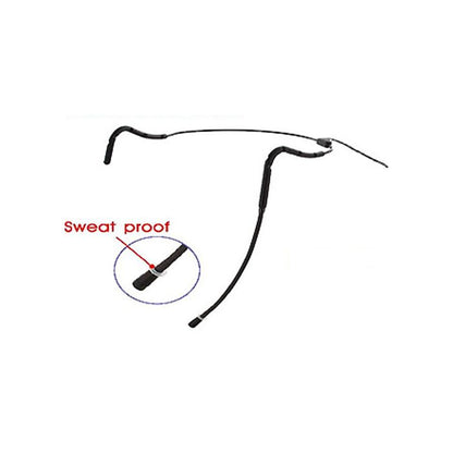 AV-JEFES AVL623B-SH4 Headset Microphone for Shure Wireless - Black, TA4F 4-Pin Mini XLR