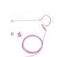 Rannsgeer UHF R288-630PK 4-Channel Pink Color Mini Headset Wireless Microphone
