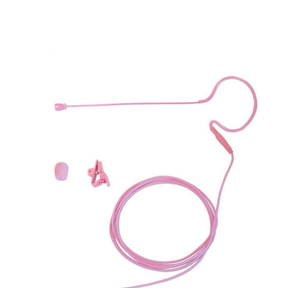 Rannsgeer 4-Channel UHF Wireless Microphone System - 4 Pink Headsets