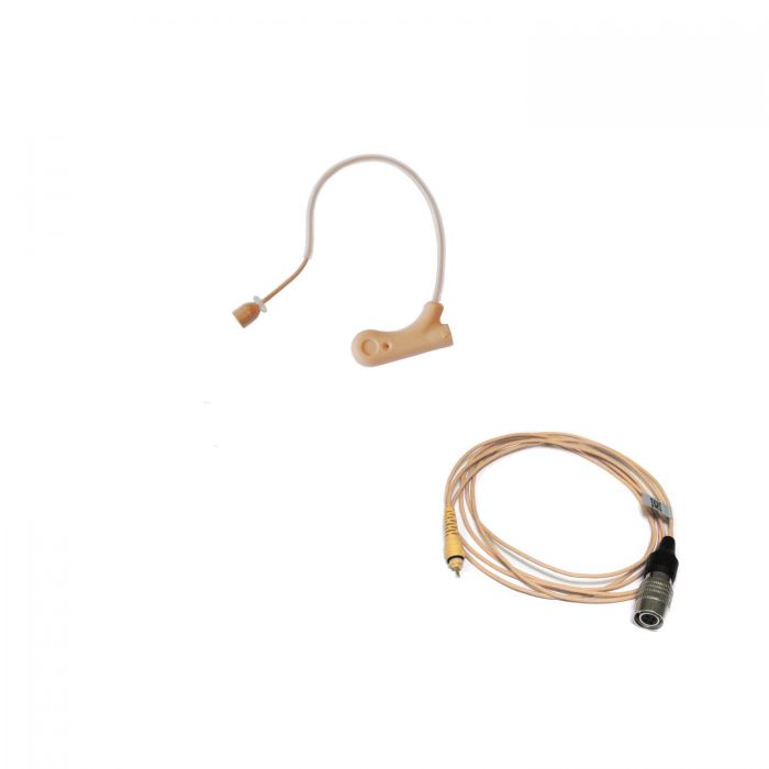 AV-JEFES AVL670SD-H4P Tan Color Short Boom Mini Headset Microphone for Audio Technica