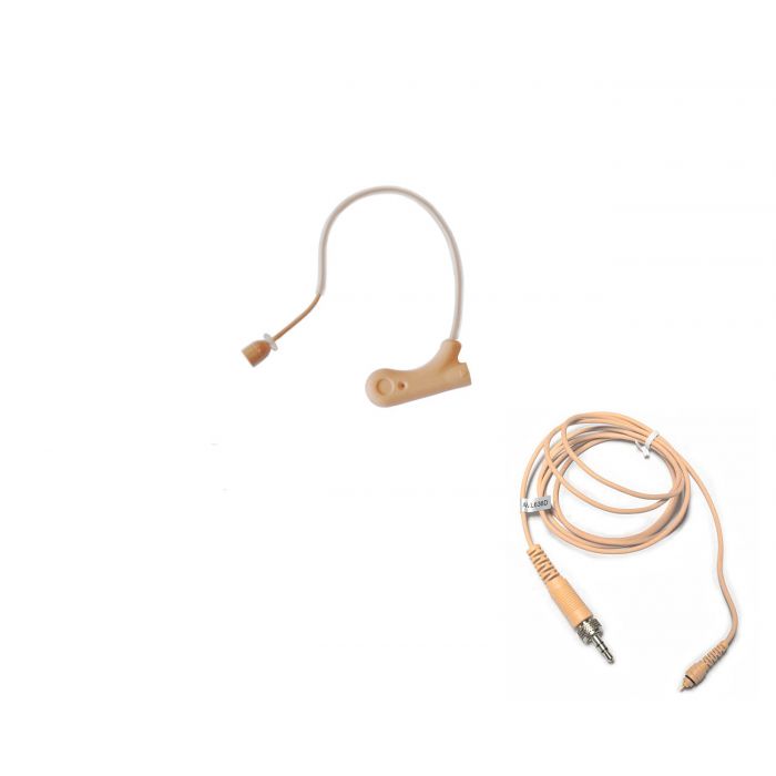 AV-JEFES AVL670SD-35LS Tan Color Short Boom Mini Headset Microphone for Sennheiser