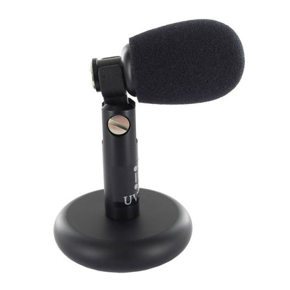 U-Voice UV-95TB USB Mini Condenser Microphone - Tabletop Mic for PC/Laptop, Streaming & Zoom Meetings