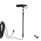 AV-JEFES PMM19B-SH4-VA Viola Clip-On Musical Instrument Microphone for Shure Wireless Microphone and Phantom Power Input