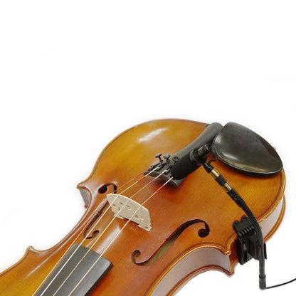 AV-JEFES PMM19B-TA3-VL Violin Clip-On Musical Instrument Microphone for AKG Wireless Microphone and Phantom Power Input