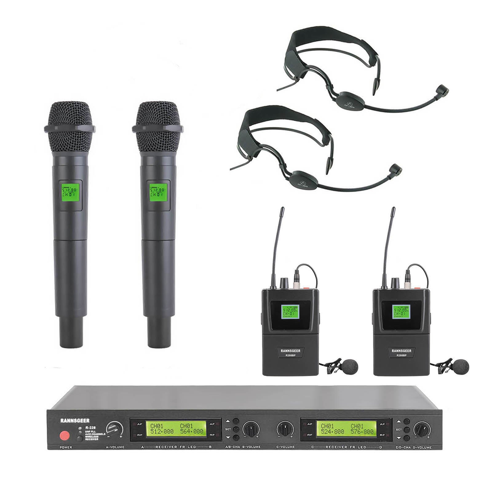 Wireless Microphone System Rannsgeer